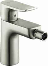 Hansgrohe 31280821 Metris 6-Inch Tall 1 Bidet Faucet In Brushed Nickel - £187.00 GBP