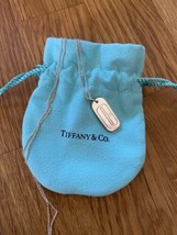 Tiffany &amp; Co Silver Necklace #StartBetter Unique Clinique Pendant 925 Sterling - £89.42 GBP