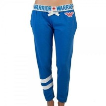 Wonder Woman Women&#39;s Blue Warrior Logo Jogger Pants - Officially Licensed - £23.43 GBP