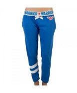 Wonder Woman Women&#39;s Blue Warrior Logo Jogger Pants - Officially Licensed - £23.48 GBP