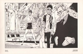 History of the DC Universe John Byrne FREAKS Comic Art Print Next Men Prototype  - £19.35 GBP