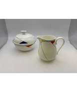 Villeroy &amp; Boch Bone China TRIO Creamer &amp; Sugar Bowl Set - $1,005.92 MXN