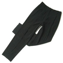 NWT MM. LaFleur Elliott in Black Crinkle Crepe Wool Pleated Pants 0 $225 - £71.45 GBP