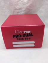 Red Ultra Pro Pro-Dual Deck Box (180) Ct Standard Size Deck Box  - $258.16 MXN