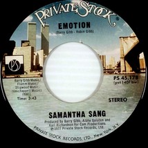 Samantha Sang - Emotion / When Love is Gone [7&quot; 45 rpm Single]  - £2.72 GBP