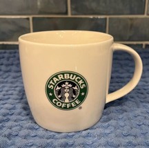 2008 Starbucks Green Siren Mermaid Logo New Bone China White 12oz Coffee... - $14.95