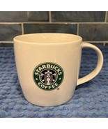 2008 Starbucks Green Siren Mermaid Logo New Bone China White 12oz Coffee... - $14.95