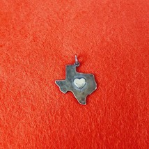 James Avery 14K Gold Heart of Texas Sterling Silver 925 Pendant - £209.27 GBP