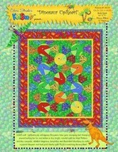 Dinosaur Uproar! Pattern Kids Quilt by Kidstuff - £2.53 GBP