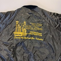 Vintage FRAILED Men's Black/Yellow Distressed Varsity Jacket Chest 52" image 15