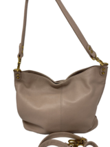 HOBO Women&#39;s Handbag Pebbled Leather Mauve - $37.99