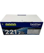 Brother Standard 2500 Page Yield Black Toners Twin Pack TN221 2 Pack Ope... - $52.95 CAD