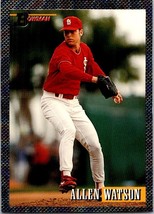 1993 Bowman Foil Allen Watson #358 St. Louis Cardinals ROOKIE RC - $1.77