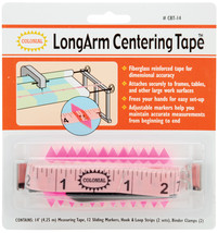 Colonial Needle LongArm Centering Tape-14&#39; - £23.77 GBP