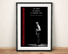 David Bowie Poster: Alternativo Musica Concerto Poster Arte - £4.24 GBP+