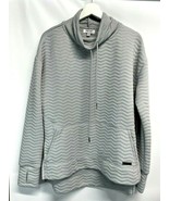 Nine West Active Hoodie Tunic Top Pockets NEW Pink or Gray Hi Lo Hem NWT... - $65.81 CAD