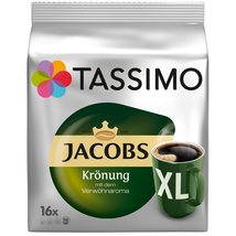 TASSIMO: Jacobs KRONUNG XL -Coffee Pods -16 pods-FREE SHIPPING - £13.44 GBP