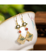 Classical Court-style Hand-painted Earrings - £8.29 GBP