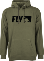 Fly Racing Mens Primary Hoodie Hoody Military Green 2XL - $59.95