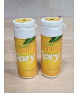 Lot Spry Xylitol Mints Lemon Burst 45 Count (2-Pack) Breath Mints Dental... - £13.50 GBP