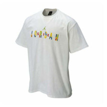 Jordan Mens Jumpman Logo T-Shirt Color White Size X-Large - £44.06 GBP