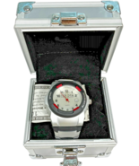 Toyota Motorsports Sports Watch NEW in Aluminum Storage Case - $28.26