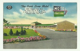 Vintage Postcard The Park Lane Motel, Niagara Falls, New York Unposted/Unused   - £5.47 GBP