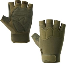 Cycling Bike Gloves Men Women, Padded Anti-Slip Mountain Bike Gloves (Size:L) - £12.33 GBP