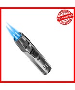 Heavy Duty Windproof Butane Lighter with Visible Fuel Gauge &amp; Adjustable... - $334.07 MXN