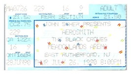 Aerosmith Concert Ticket Stub July 26 1990 East Rutherford New Jersey - £19.41 GBP