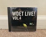 WDET Live! Vol. 4 (CD, 2005, Wayne State University) Coldplay, Los Lobos... - $16.14