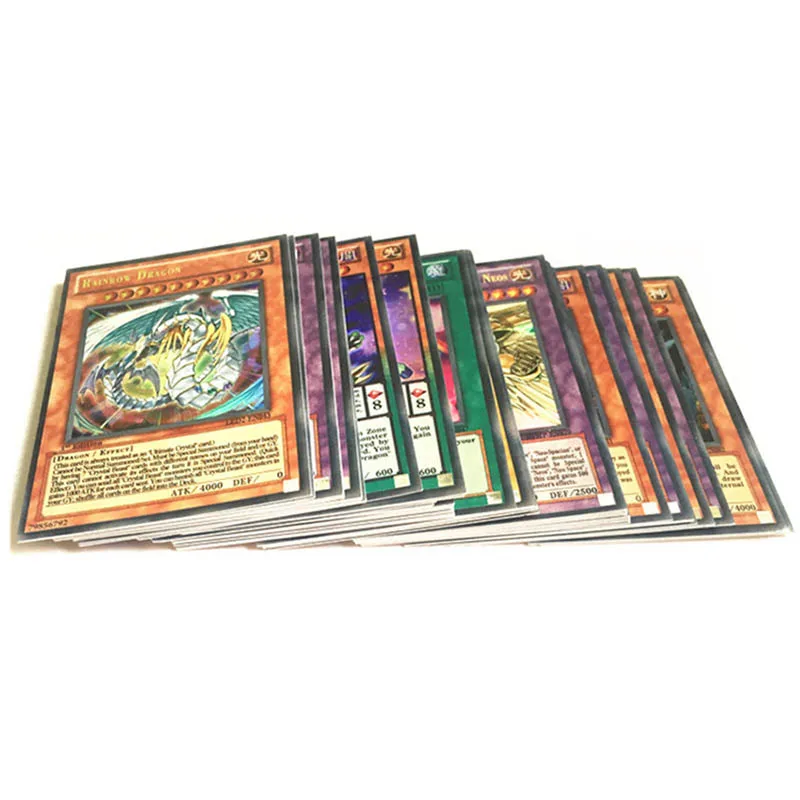 216Pcs/Box Yugioh Rare Flash Cards Yu Gi Oh Game Paper Cards Kids Toys Girl Boy - $16.04+