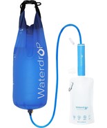 Waterdrop Gravity Water Filter Straw, Camping Water Filtration System,, ... - £40.61 GBP