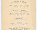 Furness Lines R M S Dominica Breakfast Menu August 1935 - $17.82