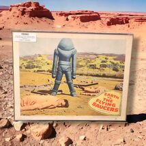 EARTH VS. THE FLYING SAUCERS 1956 BEST ALIEN ROBOT LOBBY CARD 56/155 VG/EX - $287.24
