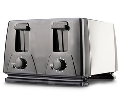 BRAND NEW Brentwood TS-284 4-Slice Toaster, Black - £40.00 GBP