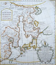 East Asia, Korea, Japan, Taiwan, China, Russia, Jesuit Land, De Charlevoix, 1735 - £313.26 GBP