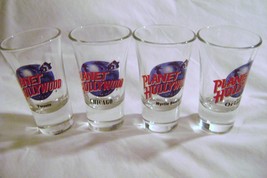 Planet Hollywood Shot Glasses  Toronto / Orlando/ Myrtle Beach / Chicago - £11.19 GBP