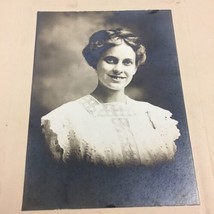 Vintage Antique Cabinet Card Photograph Beautiful Young Woman Moffett Studios - $9.89