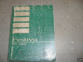 1993 Ford Festiva Servizio Riparazione Negozio Officina Manuale Factory ... - $44.94