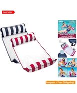 Versatile Inflatable Pool Float: 4-in-1 Luxury Hammock Combo for Adults