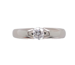 Platinum .25ct Genuine Natural Diamond Wedding Band Ring English Hallmar... - $628.65