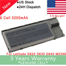 New Brand Battery For Dell Latitude D620 D630 D631 D640 M2300 Type Pc764... - $30.39