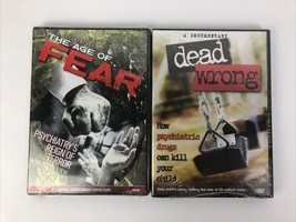 The Age of Fear Psychiatry&#39;s Reign of Terror + Dead Wrong - 2 X Documentaries - £9.56 GBP