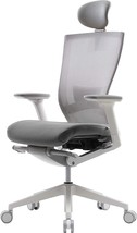 Ergonomic Office Chair With An Adjustable Headrest, Two-Way Lumbar Support, - £436.93 GBP