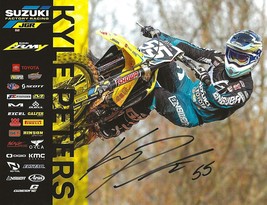 Kyle Peters Supercross Motocross autographed 8.5x11 photo poster COA.  - £55.38 GBP