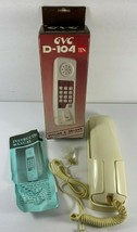 Vintage New GVC D-104 Ten Memory Push Button Ivory Colored Wall Phone - £19.48 GBP