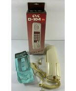 Vintage New GVC D-104 Ten Memory Push Button Ivory Colored Wall Phone - £19.66 GBP