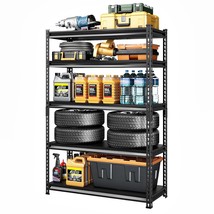 Garage Shelving Heavy Duty,5-Tier All Metal Shelving Unit, 2500 Lbs Load... - £196.69 GBP