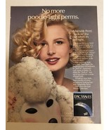 1989 Epic Waves Adaptable Perm Vintage Print Ad Advertisement  pa30 - $8.90